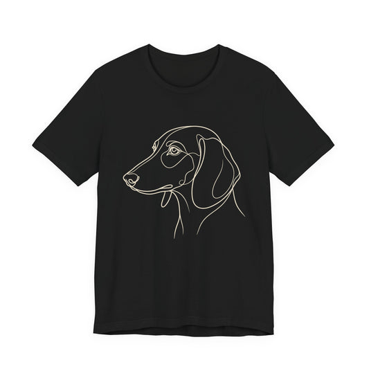 Dachshund Line-Art Tee
