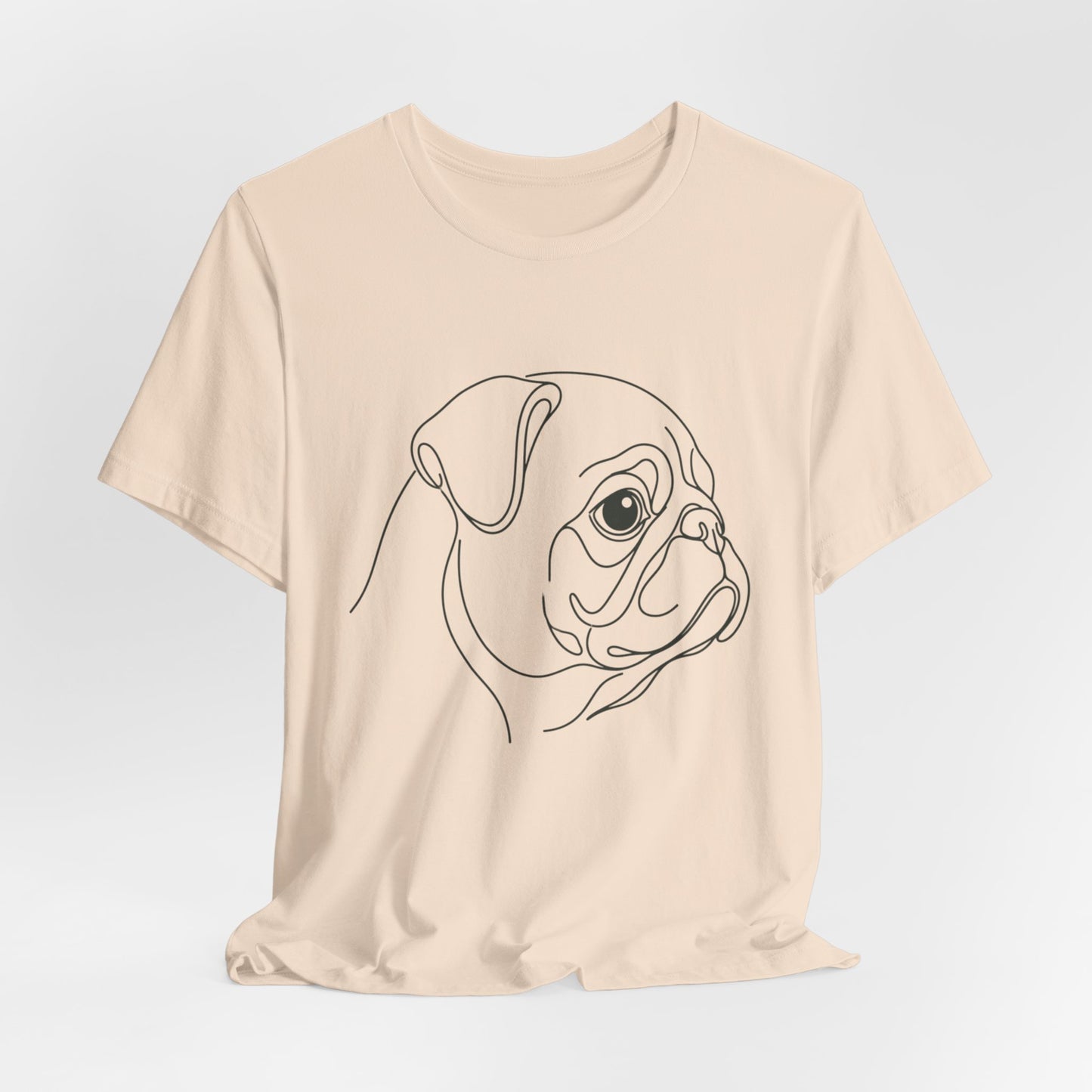 Pug Line-Art Tee