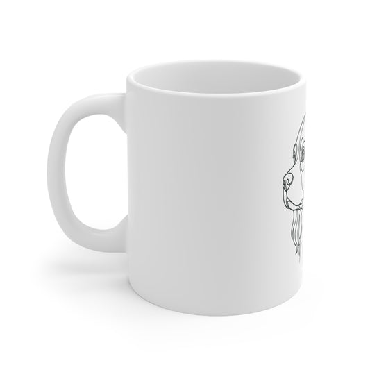Cavalier Line-Art Mug (11oz)