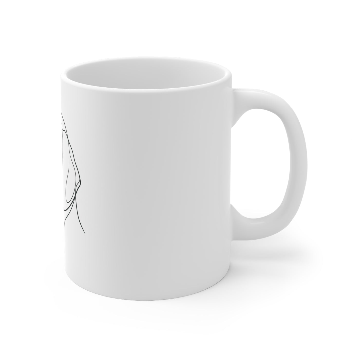 Doxie Line-Art Mug (11oz)