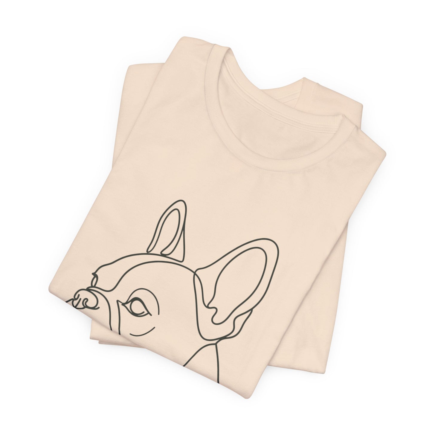 Frenchie Line-Art Tee