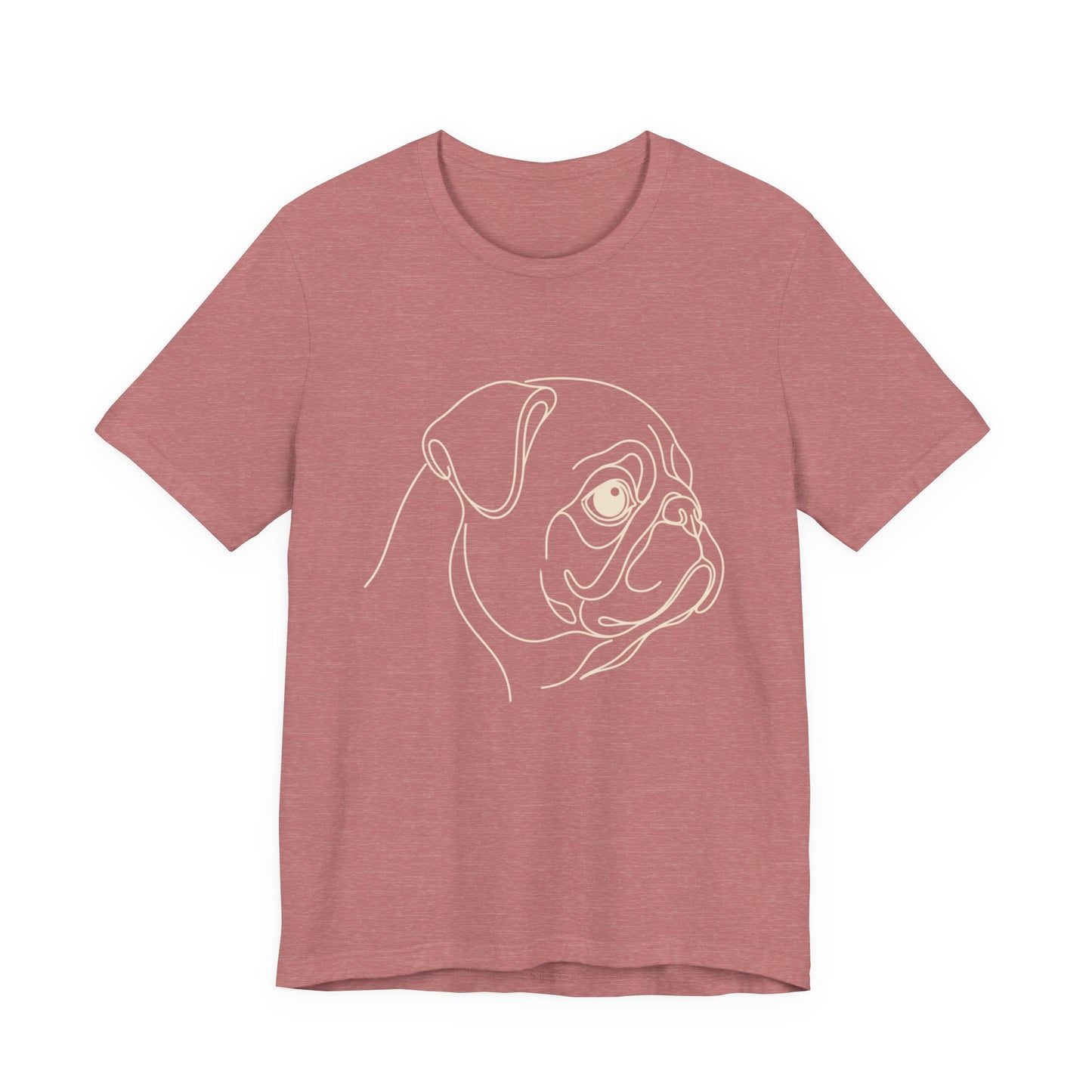 Pug Line-Art Tee