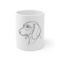 Doxie Line-Art Mug (11oz)