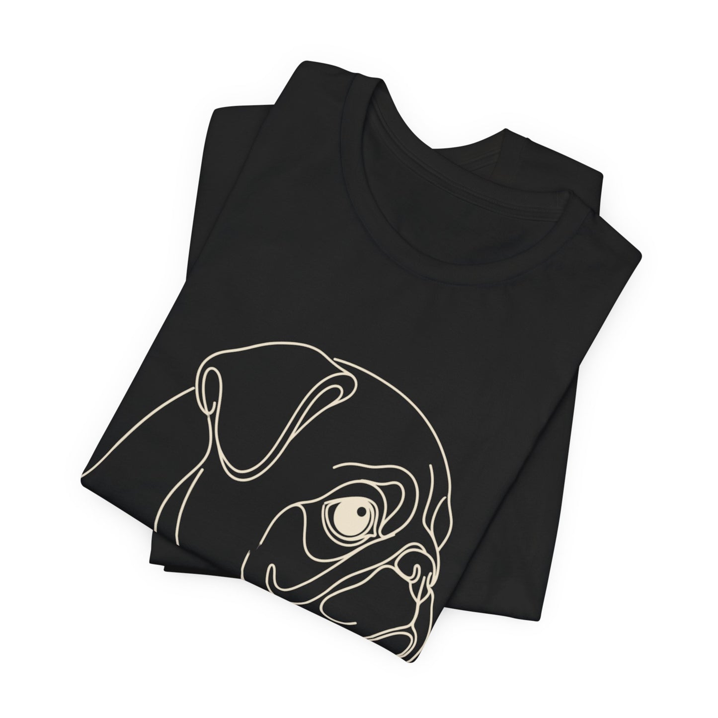 Pug Line-Art Tee