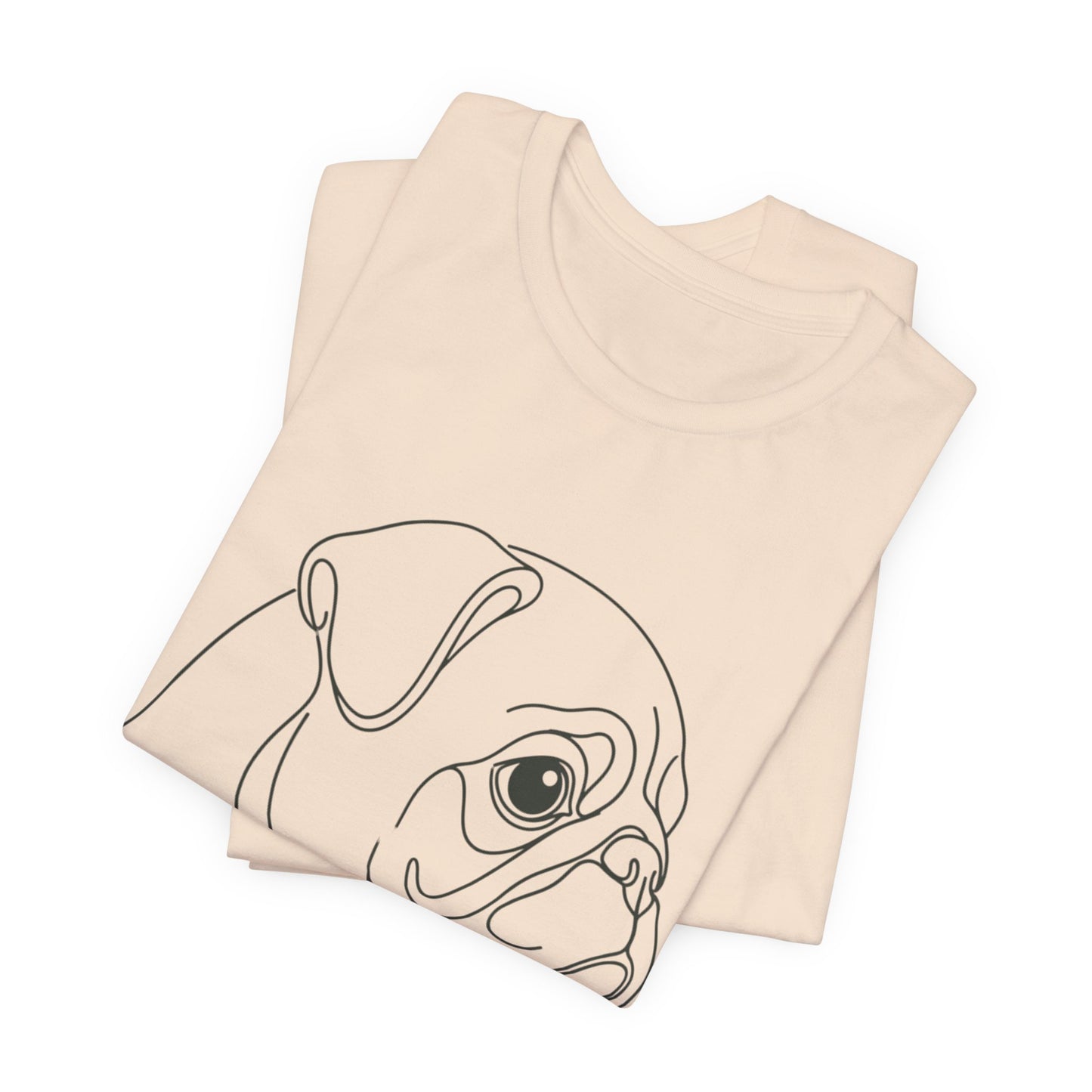 Pug Line-Art Tee