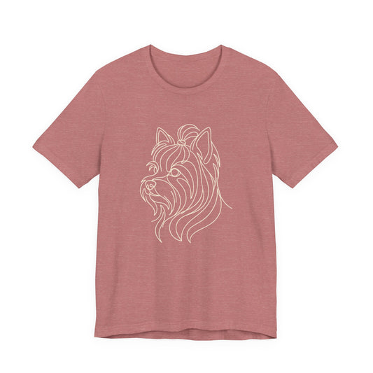 Yorkie Line-Art Tee