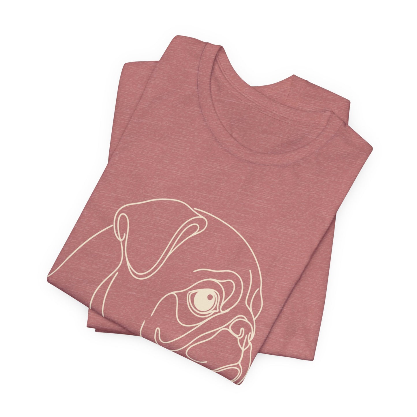 Pug Line-Art Tee