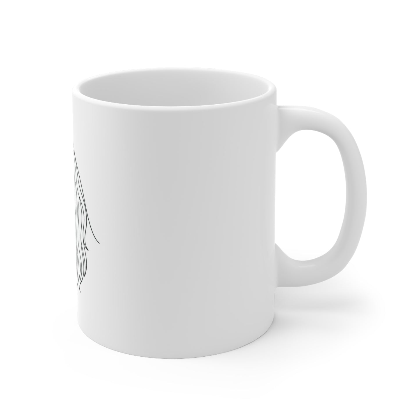 Cavalier Line-Art Mug (11oz)