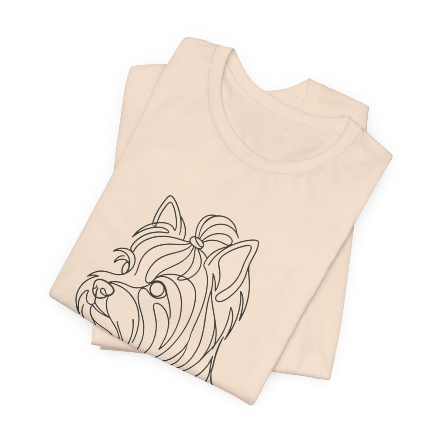 Yorkie Line-Art Tee