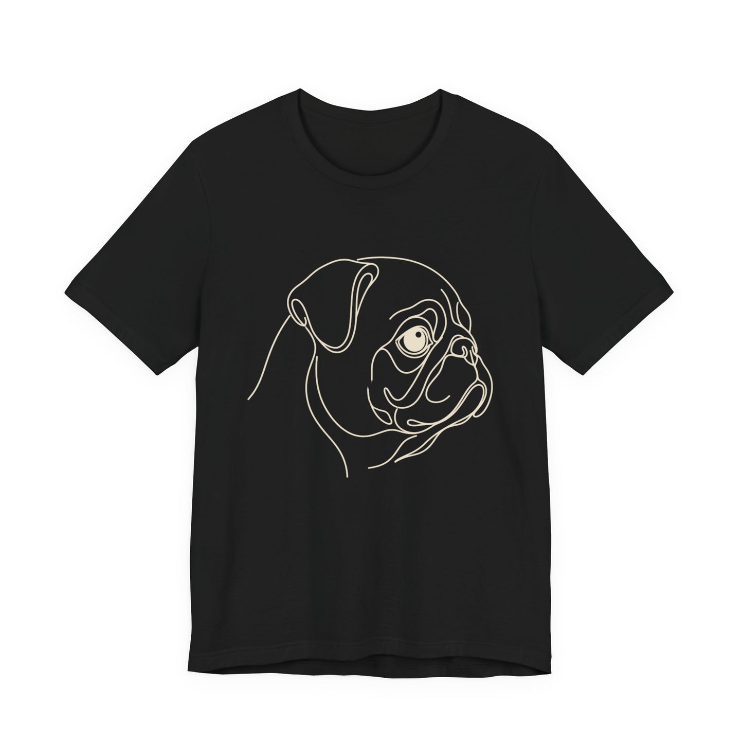 Pug Line-Art Tee