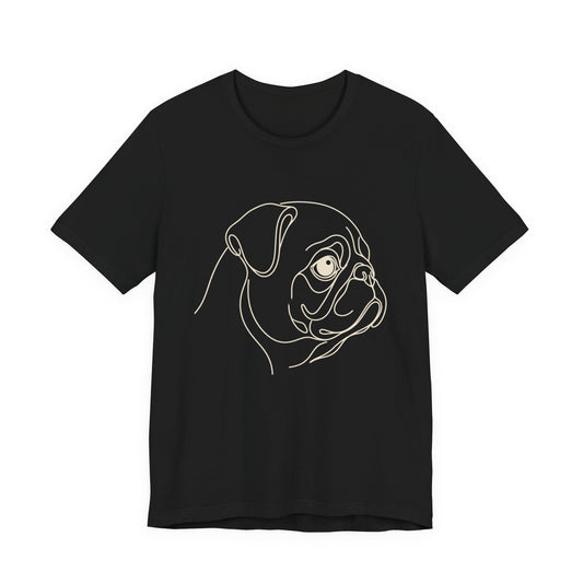 Pug Line-Art Tee