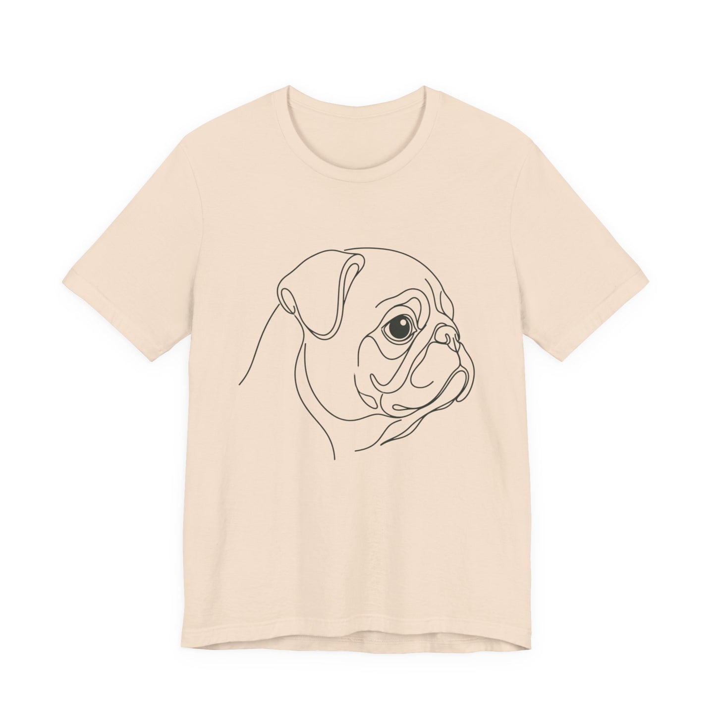 Pug Line-Art Tee